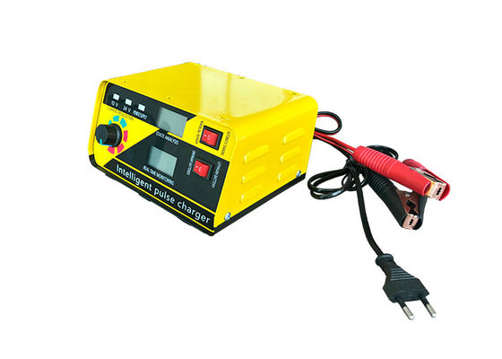 HAS-L-618D モーターバッテリー充電器 LEDディスプレイ 黄色い色 リチウムバッテリー充電器 スマートバッテリーメンテナー