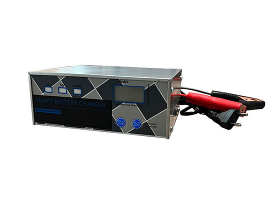 AGM モーター バッテリー 充電器 インテリジェント メインテイナー トリックル 充電器 シルバー カラー 鉛酸 バッテリー 充電器 LED ディスプレイ