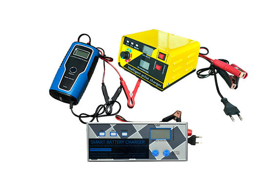 6A 12A 12V 鉛酸モーター バッテリー充電器 LEDディスプレイ 50Hz 自動電源アダプター